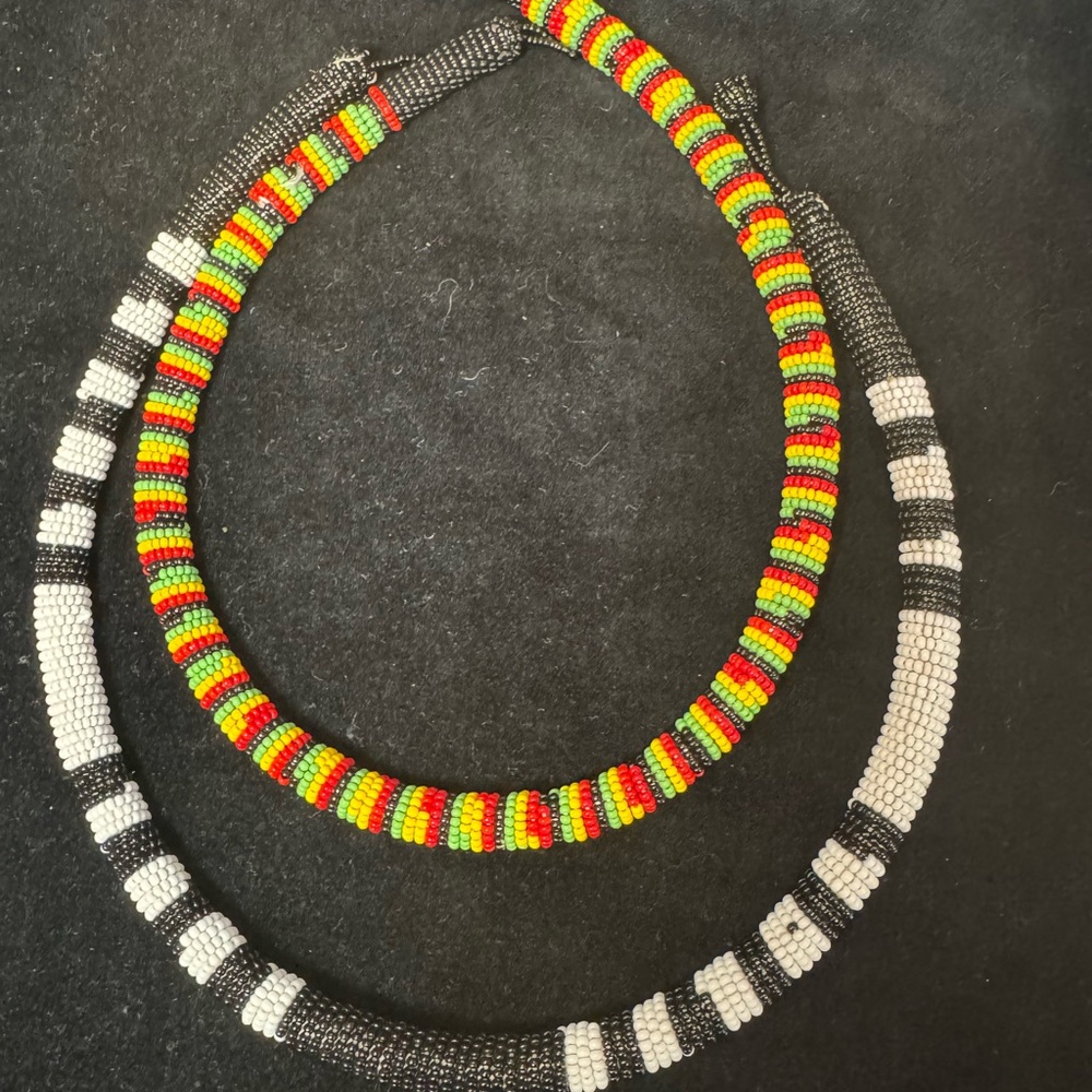 Colorful Beaded African Style Necklaces
